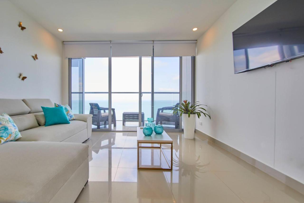 Beachfront Paradise With Outstanding Sunset Views Cartagena Exterior photo